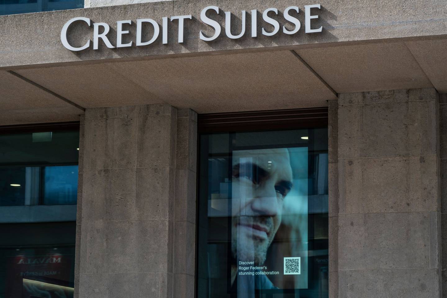 Caída en las acciones del banco suizo Photographer: Jose Cendon/Bloomberg