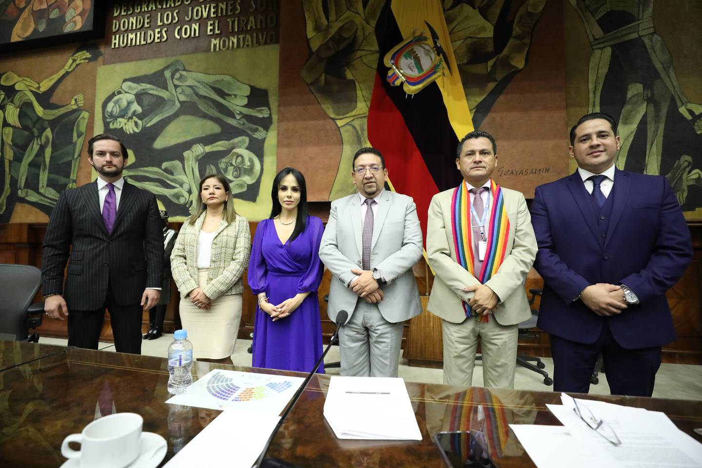 Las nuevas autoridades de la Asamblea Nacional de Ecuador estarán en funciones hasta 2023.