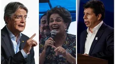 Los presidentes de Ecuador, Brasil y Perú enfrentaron, en su momento, uno o más juicios políticos.