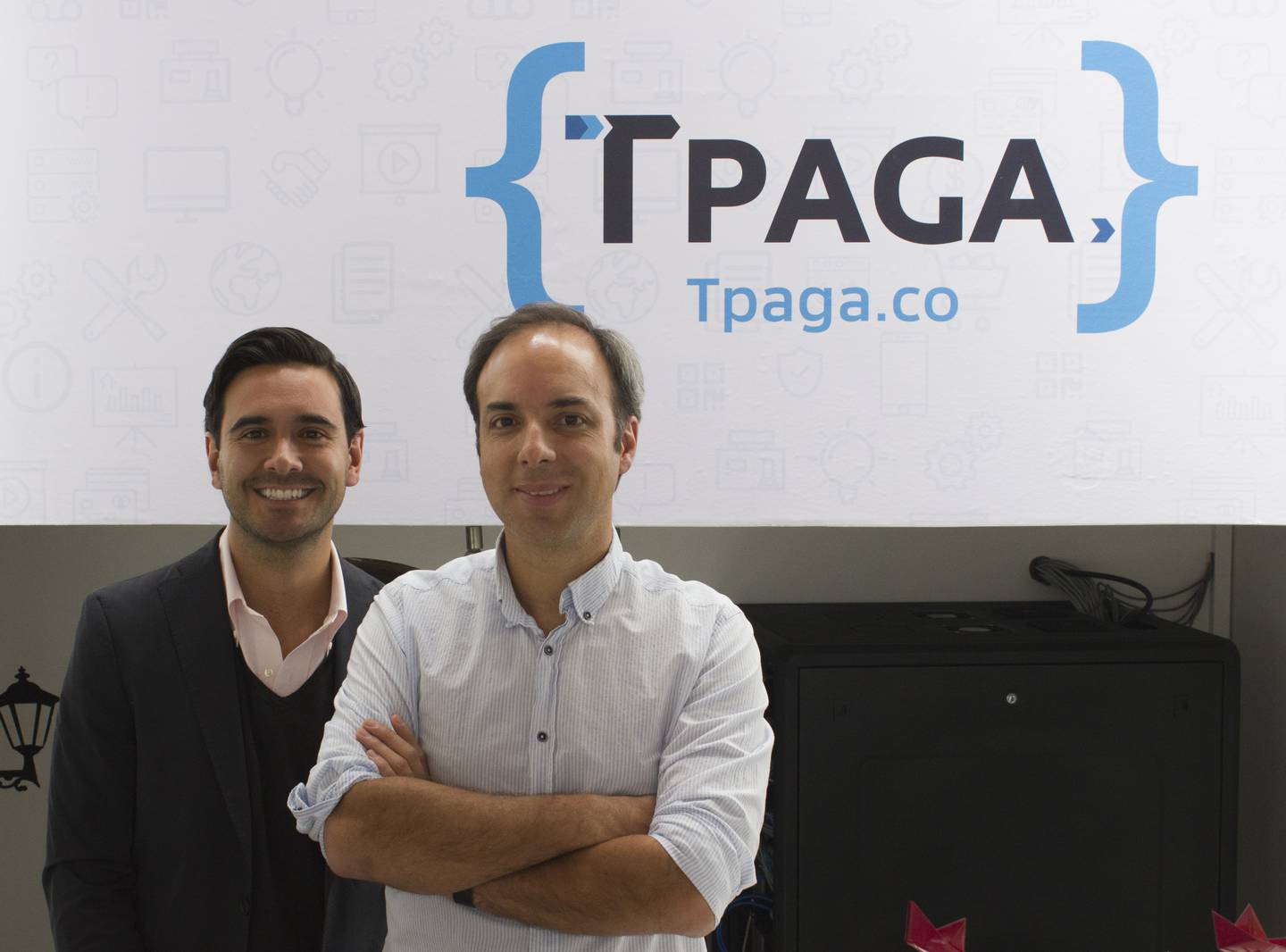 Andrés Gutiérrez y Juan Salcedo, fundadores de Tpaga.