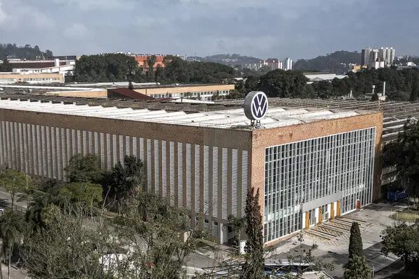 Fábrica da Volkswagen no Brasil