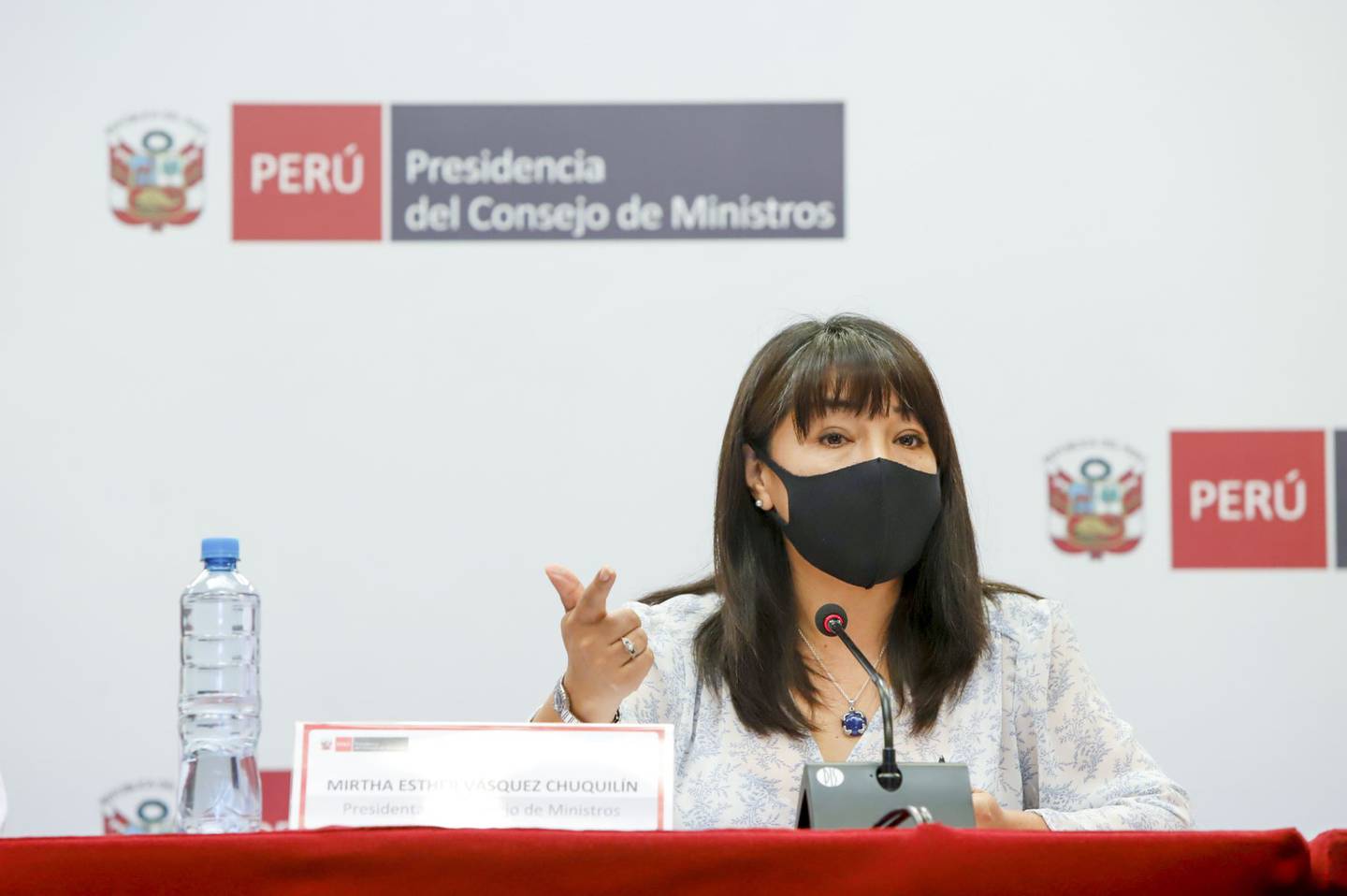 Mirtha Vásquez fue quien renunció a la PCM de Perú: “Mi rol se ha agotado”.dfd