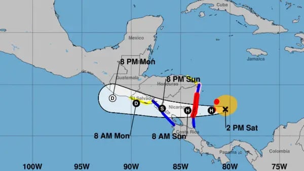Julia impactará Centroamérica convertida en huracán: la región eleva alertasdfd
