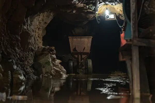 La mina ilegal "Boca mina" fue cerrada por el gobierno En Zaruma meses atrás.