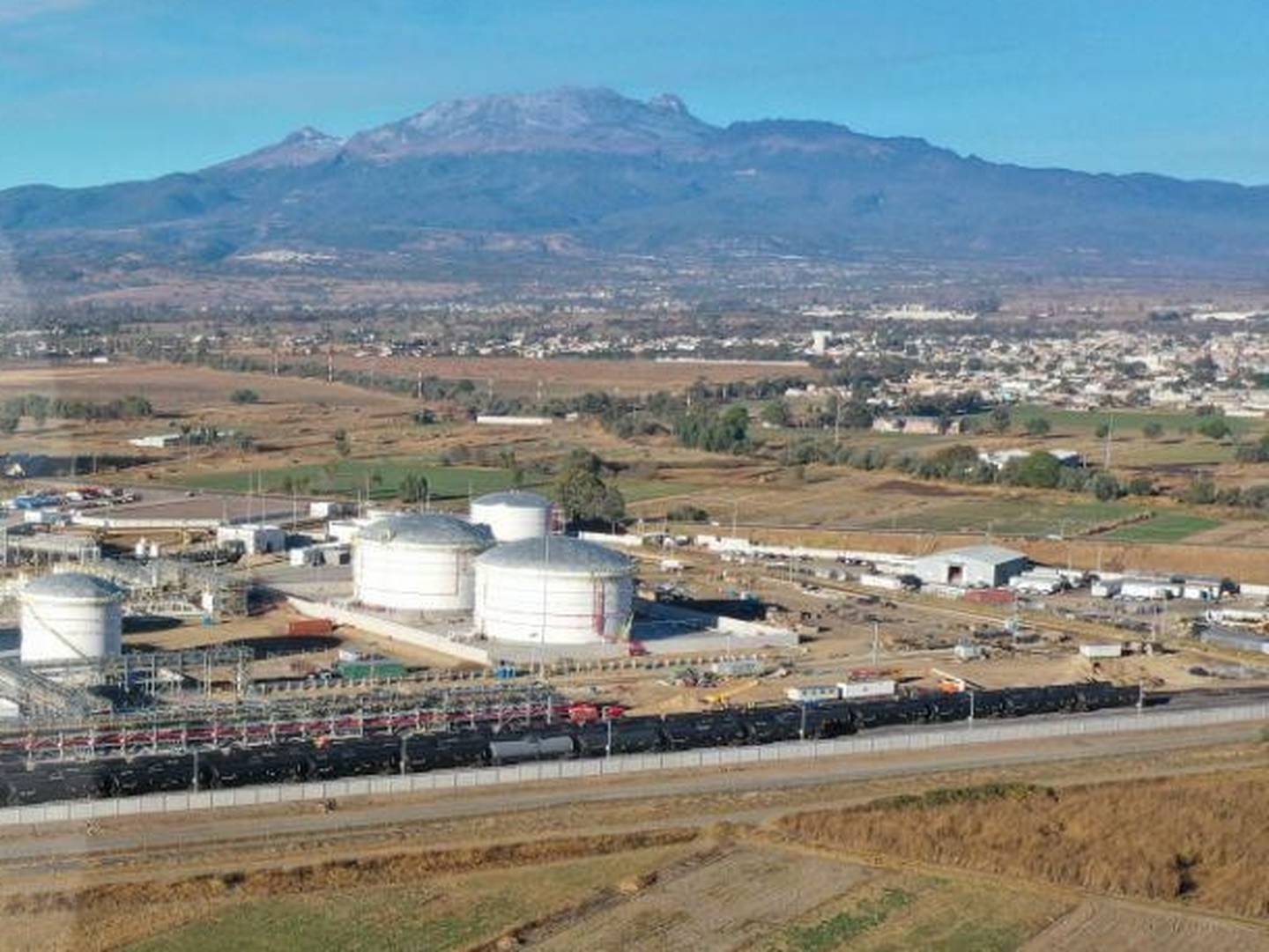 Terminal de productos refinados de Sempra Infraestructura en el estado de Puebla