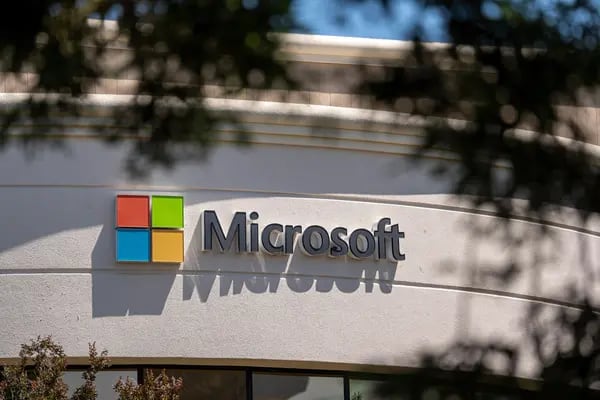 EL exterior del campus de Microsoft en Mountain View, California, EE.UU., jueves 22 de julio de 2021.