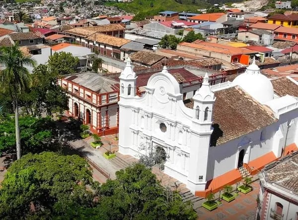 Panorámica de Santa Rosa de Copán, al occidente de Honduras.