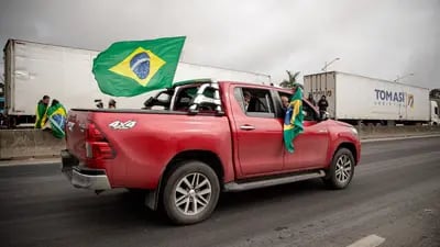 Imagen de una manifestación en Brasil