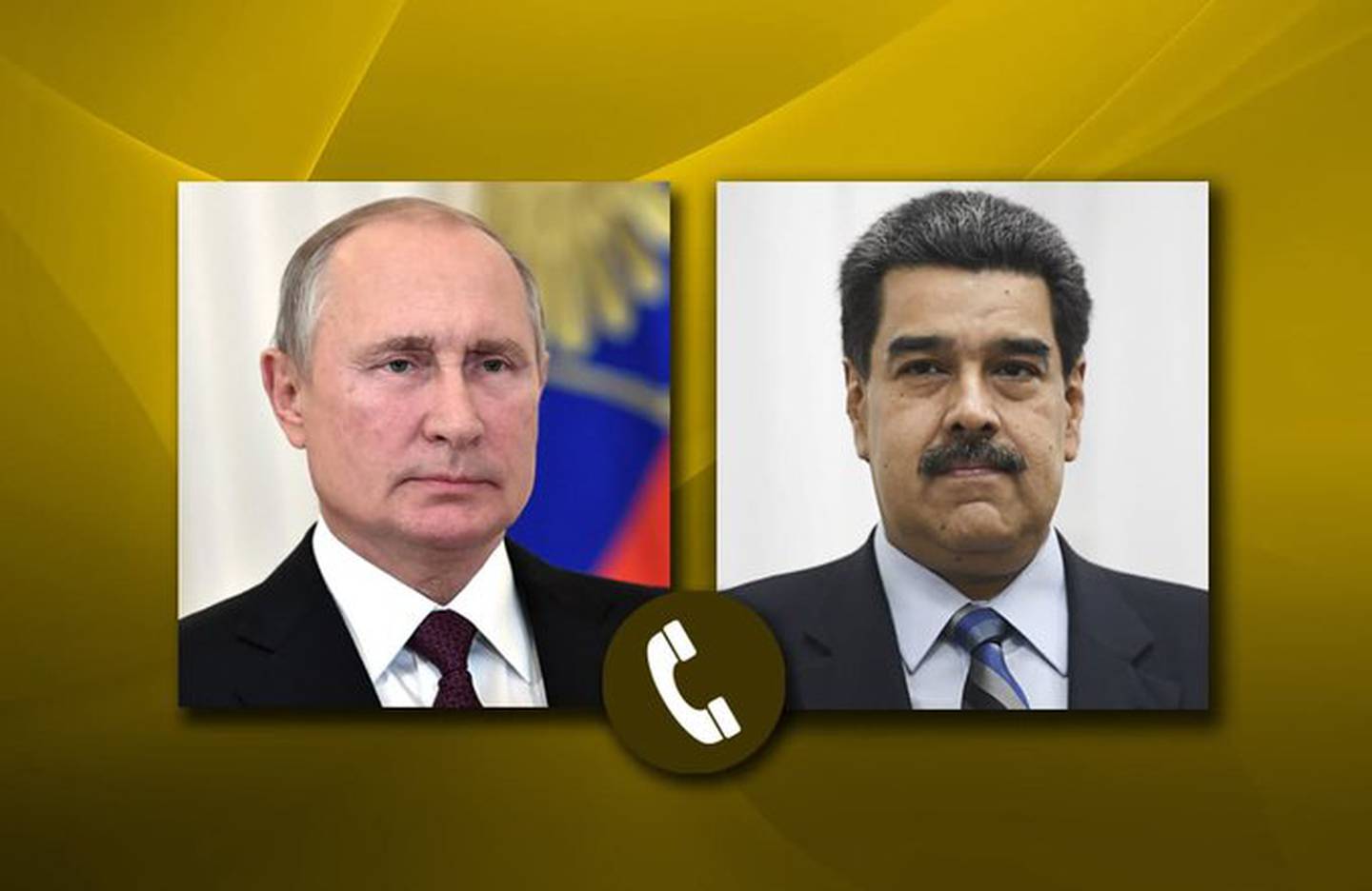 Putin y Maduro sostuvieron conversación telefónica, dijo la cancillería rusa