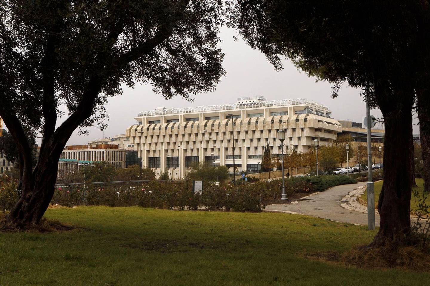 El Banco Central de Israel se encuentra en Jerusalén, Israel, el jueves 9 de enero de 2020.