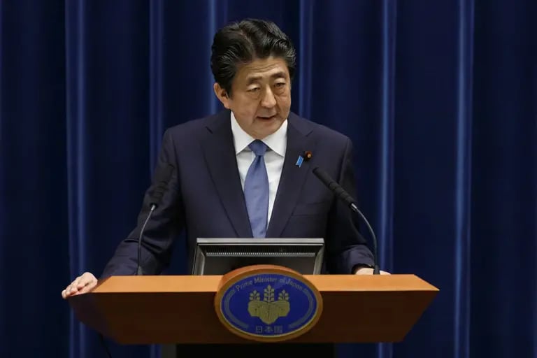 Imagen del ex primer ministro de Japóndfd