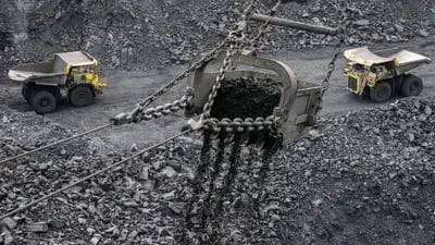 Mina de carbón en Rusia