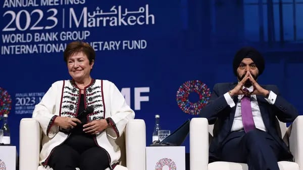 El Banco Mundial y el FMI buscan dejar atrás tensiones sobre cambio climático y deudadfd