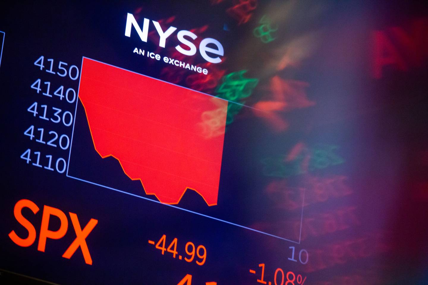 Información  del mercado accionario en el piso de la Bolsa de Nueva York (NYSE). Martes 31 de mayo, 2022.