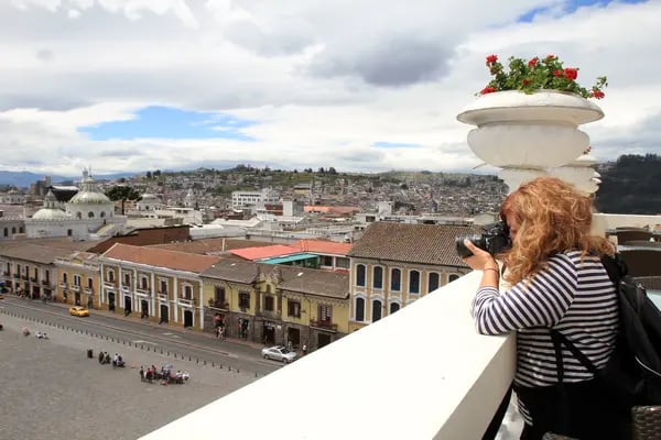 El Centro Histórico de Quito es uno de los lugares más visitados por los turistas en los feriados.