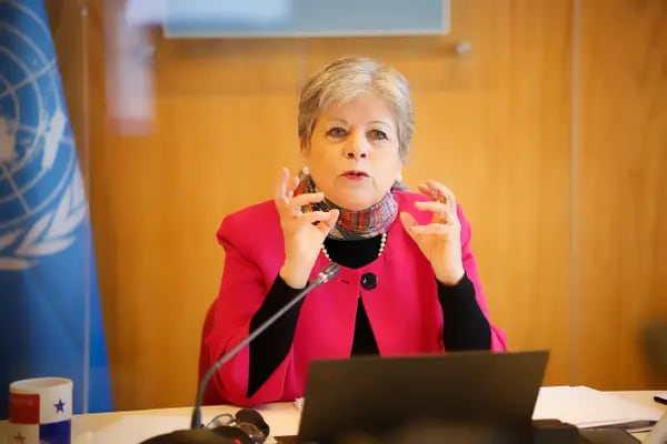 Alicia Bárcena fue  secretaria ejecutiva de  la CEPAL