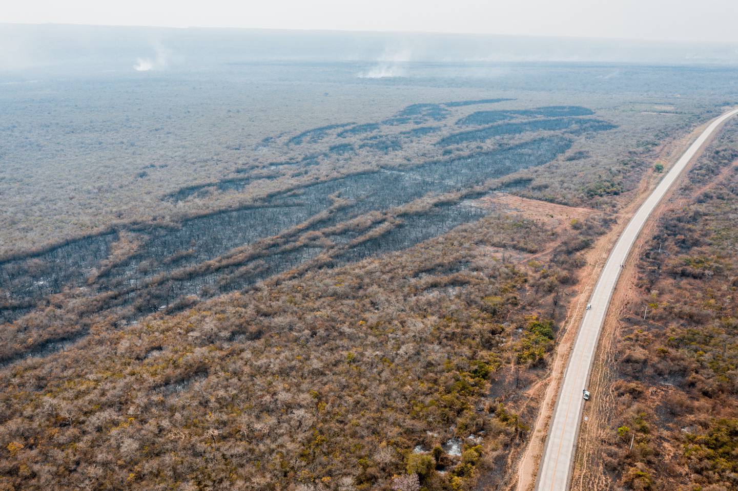 Los incendios forestales en Santa Cruz y Beni dejan muchas regiones de bosques destruidas y listas para el uso agrario a pesar de que su vocación primaria no era esa.