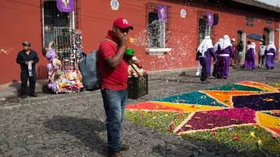 Según el Inguat uno de los destinos más visitados durante la Semana Santa en La Antigua Guatemala.