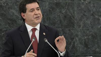 EE.UU. sanciona al actual vicepresidente y a un ex presidente de Paraguay dfd