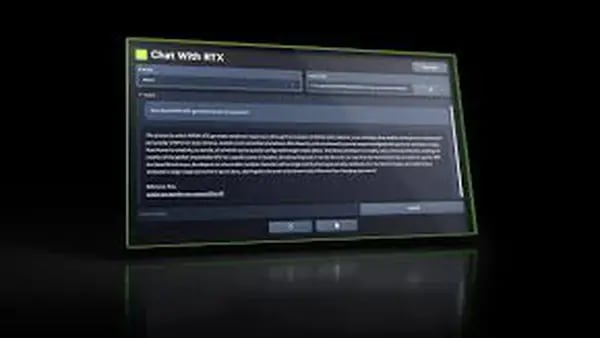Chat with RTX Nvidia: así funciona la IA de Nvidia que no necesita Internetdfd