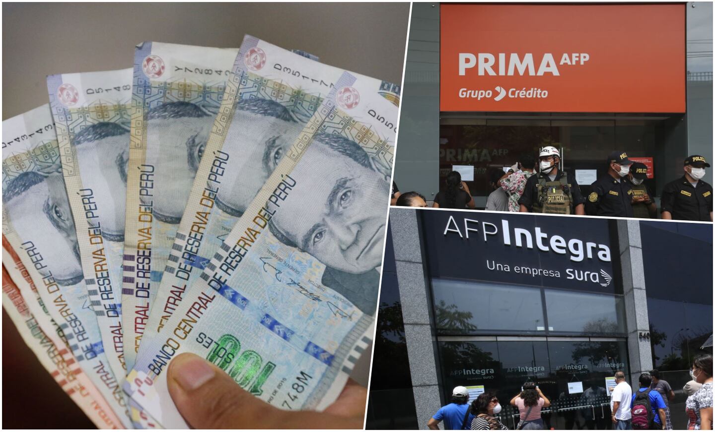 Según expertos un retiro adicional de fondos de las AFP afectaría la capacidad de financiación del Gobierno peruano.dfd