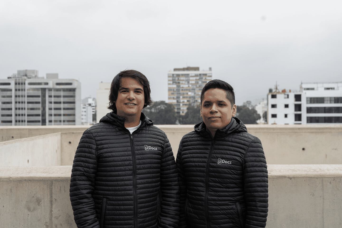 uDocz founders: Carlos Effio y Ricardo Garcíadfd