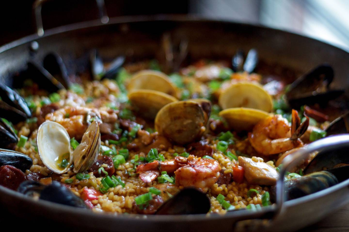 Spaniards paid more to cook their beloved paella in January as the price of rice, oil and seafood continued to climb strongly even after the government slashed taxes on food staples. Photographer: Philip Lewis/Bloomberg