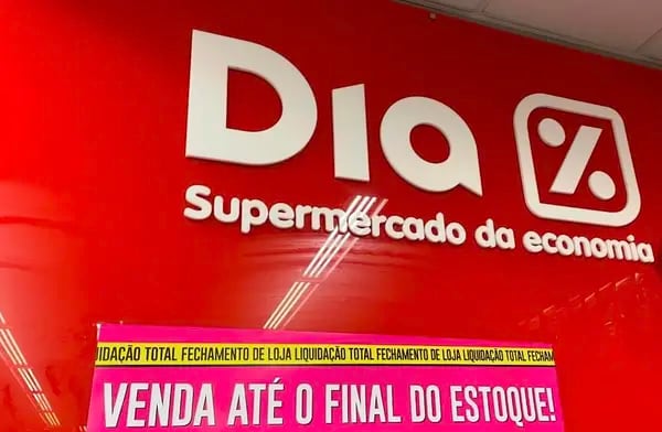 Rede Dia, loja em liquidação, em São Paulo