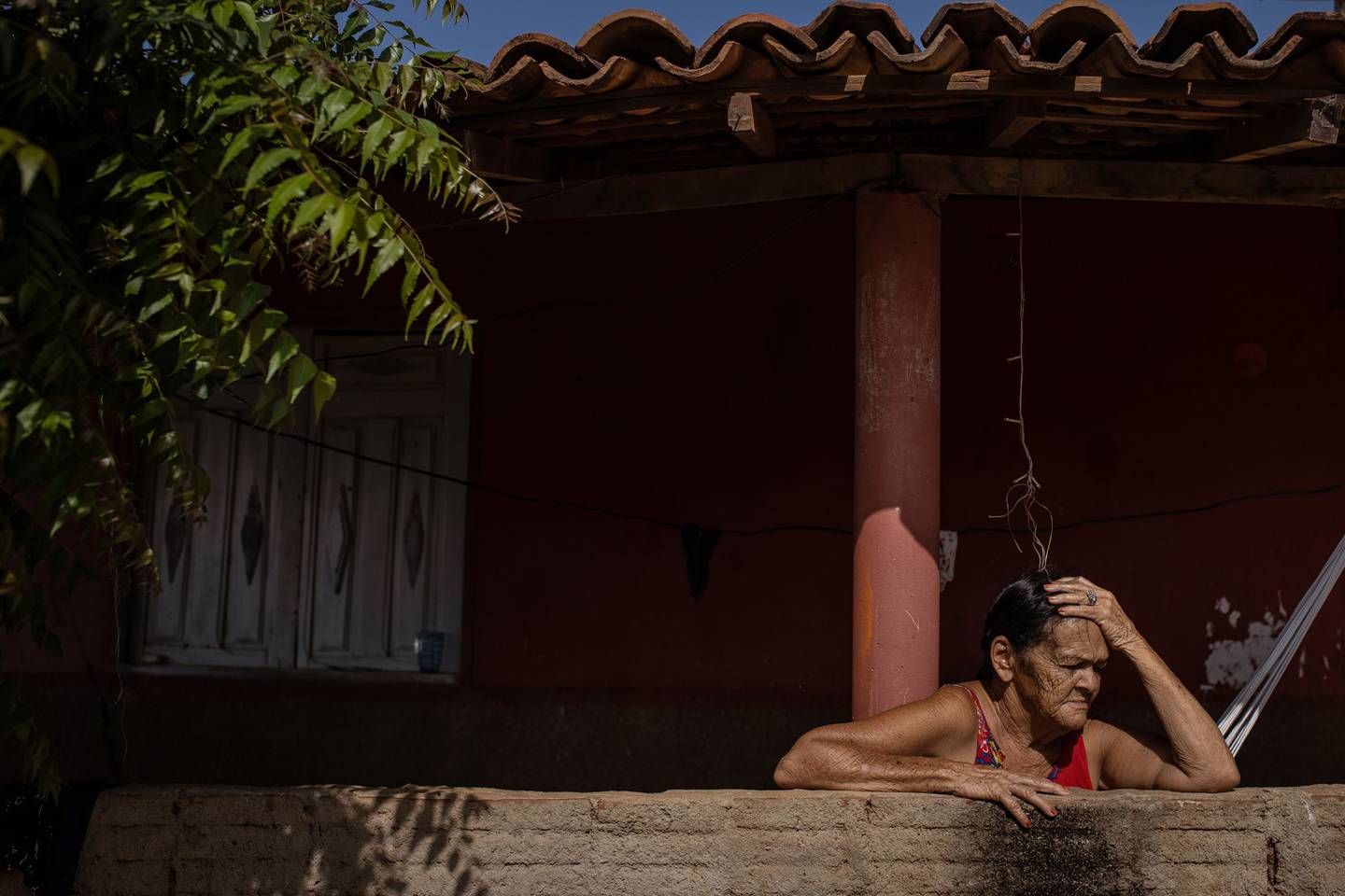 Retired housekeeper Luzia de Sousa in Sao Jose de Piranhas, Paraiba state. Photographer: Jonne Roriz/Bloombergdfd