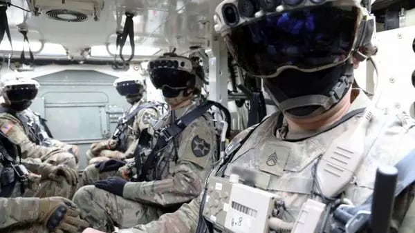 Visor de combate de Microsoft obtiene primera aprobación de Ejército de EE.UU.dfd
