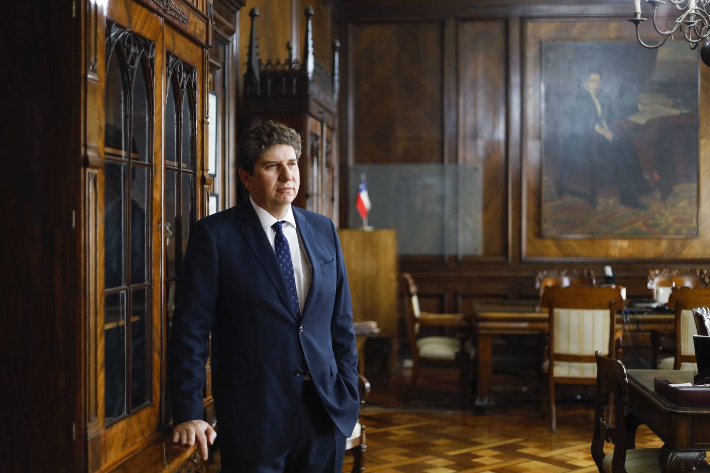 Rodrigo Cerda, ministro de Hacienda de Chile.
