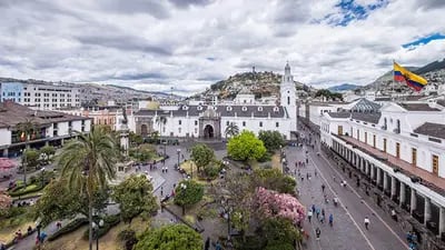 Foto referencial del Centro Histórico de Quito.