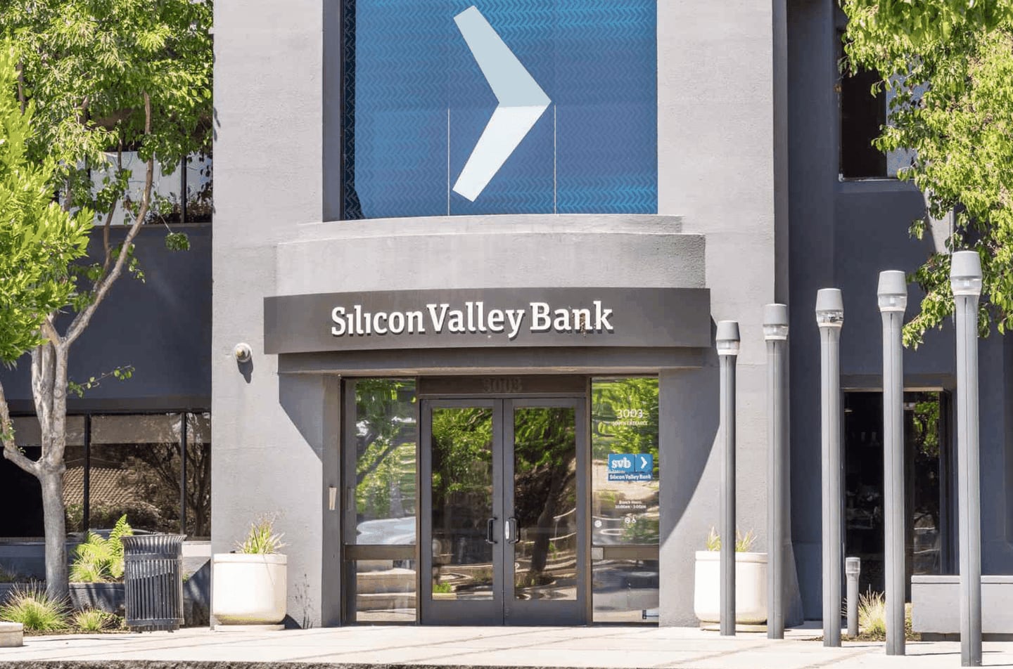 Silicon Valley Bank, which is suffering multi-million-dollar withdrawals.  (Courtesy/SVB).