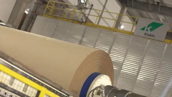 Klabin ativa 1ª máquina de papel para embalagens feito com eucalipto e prevê início da 2ª em 2023dfd