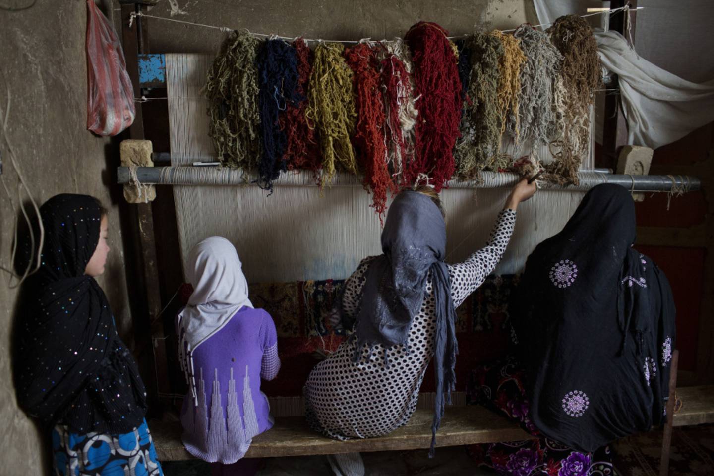 mujeres en Kabul