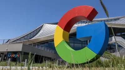 El exterior del nuevo campus de Google en Bay View, California, Estados Unidos, el lunes 16 de mayo de 2022.