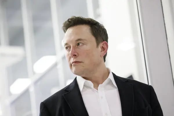 Elon Musk Photographer: Patrick T. Fallon/Bloomberg