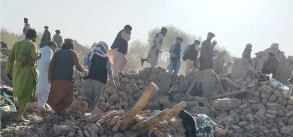 Trágico terremoto en Afganistán
