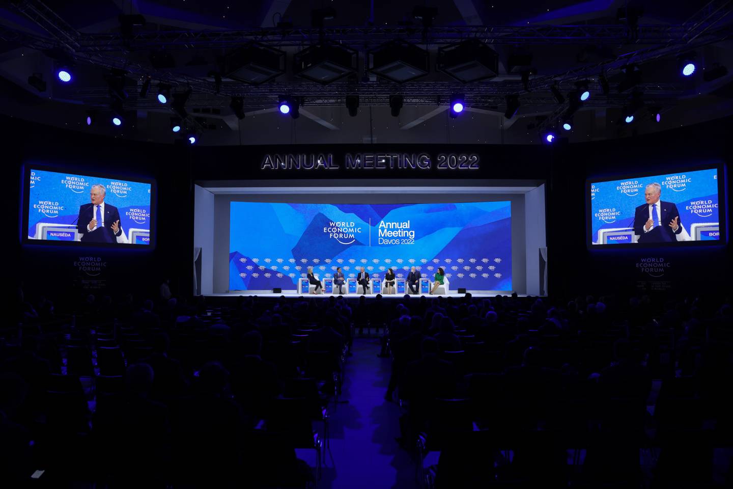 La reunión anual de Davos entre líderes políticos, altos ejecutivos y celebridades se lleva a cabo del 22 al 26 de mayo.