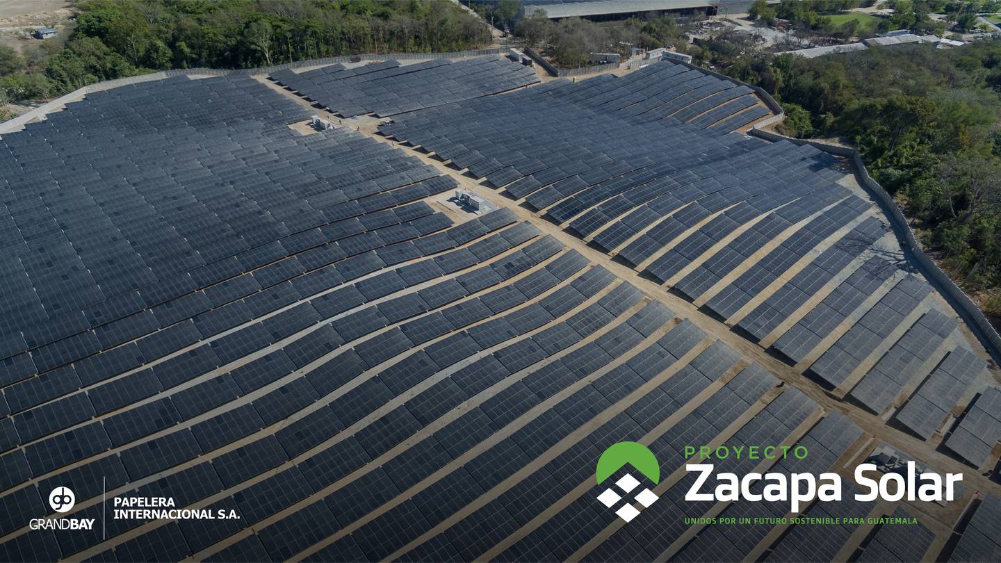 El proyecto está ubicado en Río Hondo, Zacapa y proveerá de energía a la empresa GrandBay - Papelera Internacional.dfd