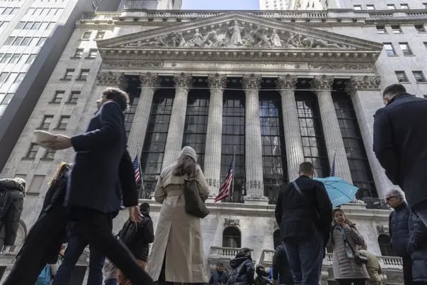 The New York Stock Exchange (NYSE) in New York, US. Photographer: Victor J. Blue/Bloomberg