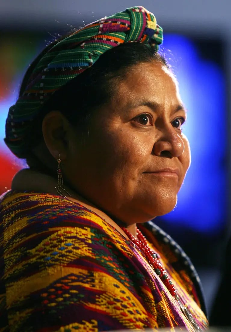 Rigoberta Menchú, premio nobel de Pazdfd