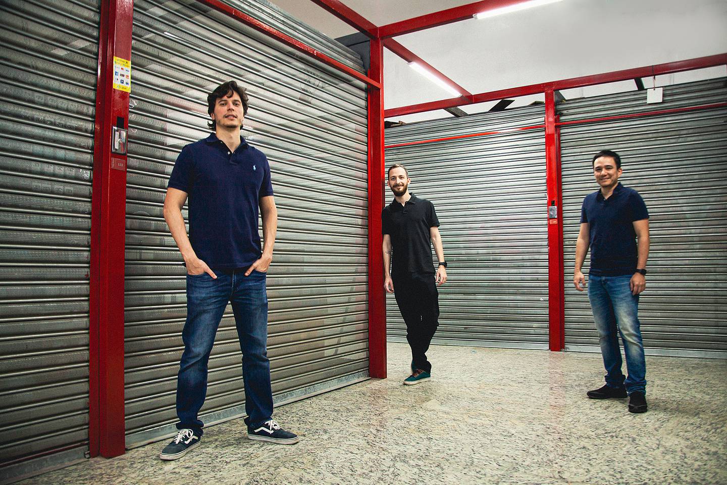 Vinícius Fernandes, Lucas Chitas and Marco Tulio Korehisa, co-founders of Canal Dstak.