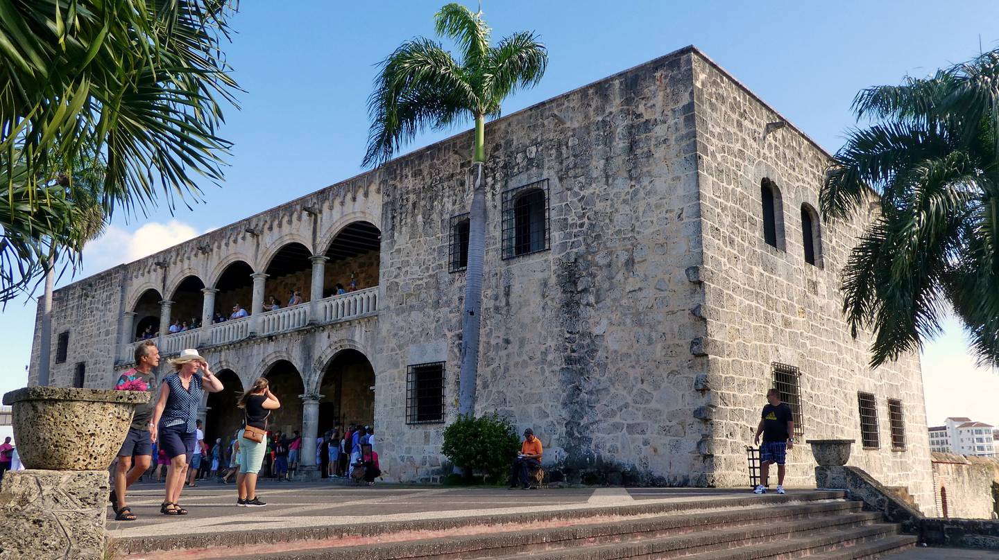 Alcázar de Colón en la Zona Colonial de República Dominicana