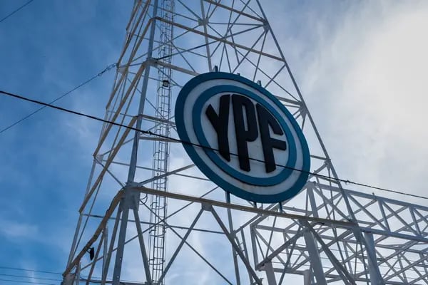 Signage at a YPF SA facility in Plaza Huincul, Neuquen province, Argentina, on Tuesday, March 2, 2021. YPF, Argentina’s state-run oil company, needs to come up with more than $1 billion to spur drilling in Patagonia, where it’s leading development of the biggest shale patch outside the U.S. Photographer: Anita Pouchard Serra/Bloomberg