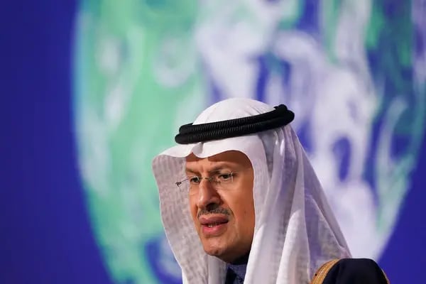 Saudi Energy Minister Prince Abdulaziz bin Salman.
