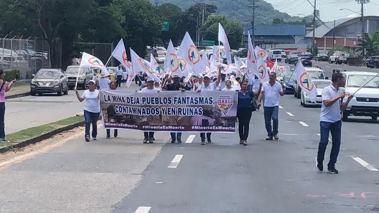 Continúan las protestas este lunes 4 de septiembre en la capital panameña y en provincias.dfd
