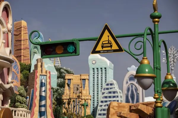 Avance de la tierra temática de Disneyland Zootopia