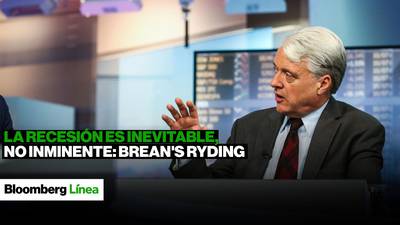 La recesión es inevitable, no inminente: Brean's Rydingdfd