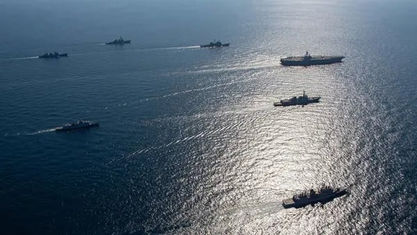 El cada vez más débil dominio naval de Estados Unidos y el surgimiento del de China deberían preocuparledfd